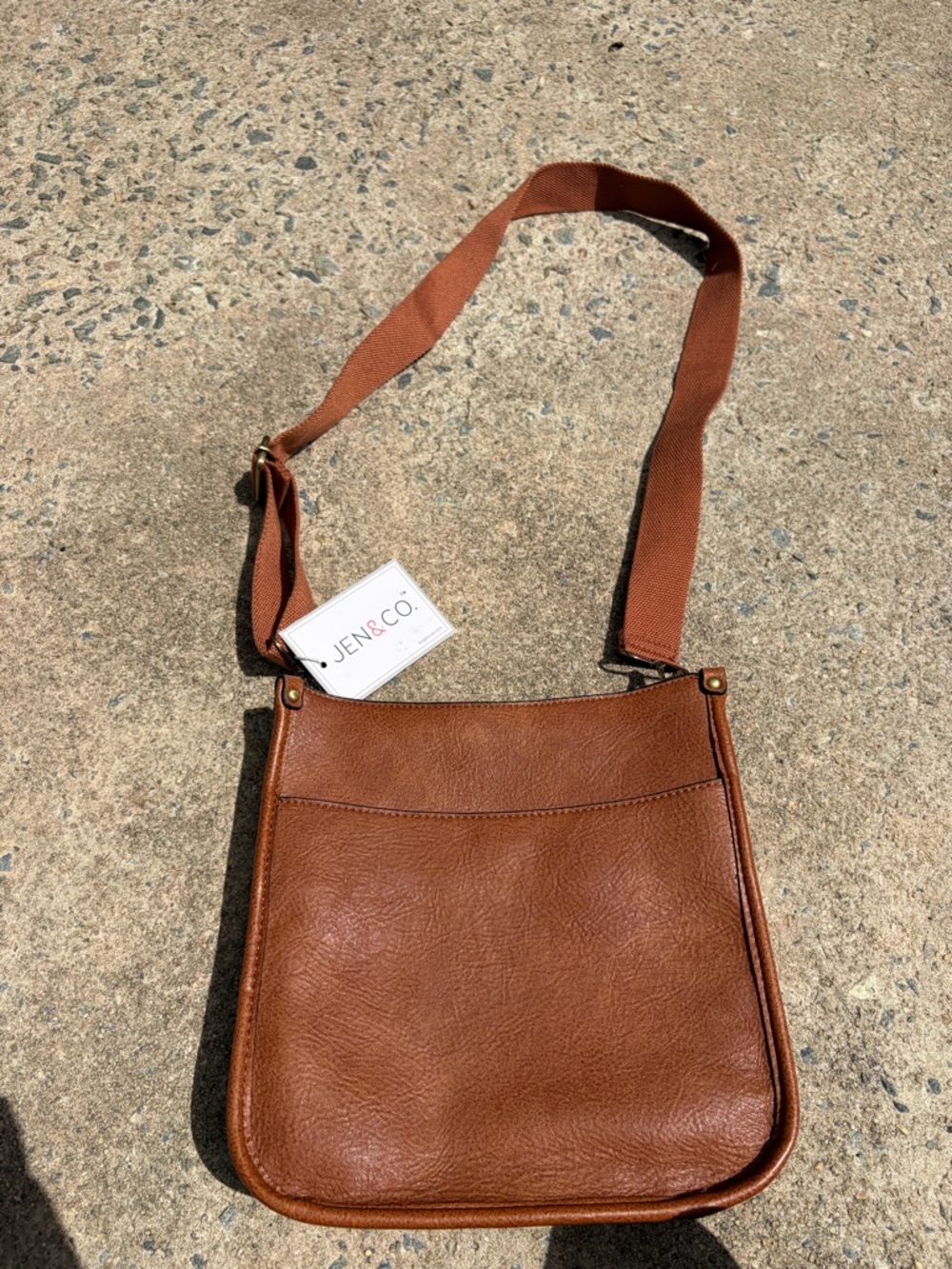 Jen & Co. Classic Chestnut Shoulder Bag